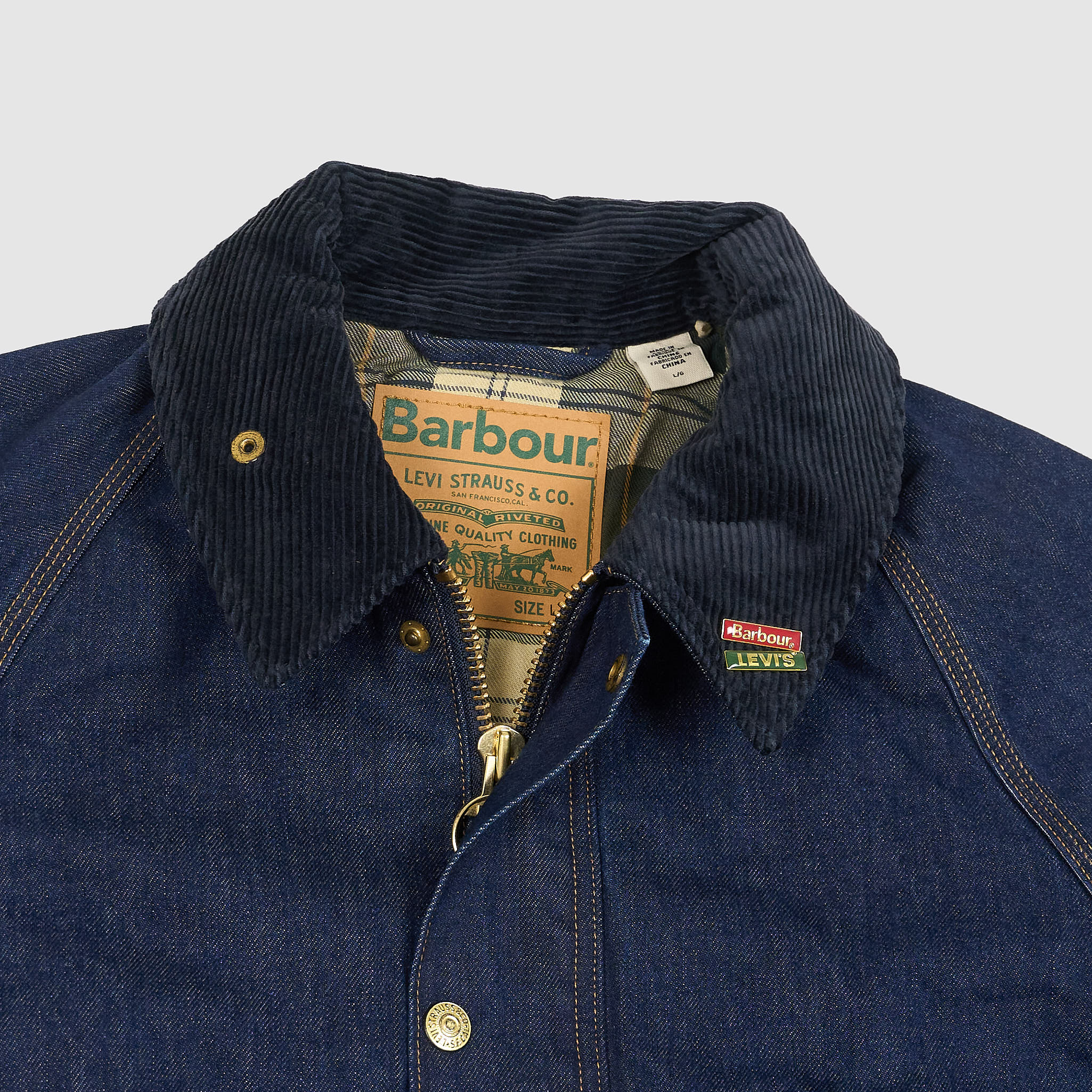 Barbour x Levi's® Bedale Denim Jacket - DeeCee style