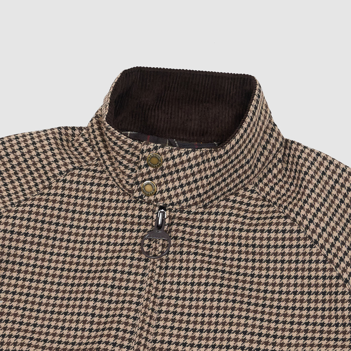 Baracuta x Barbour Porton Showerproof Houndstooth Jacket