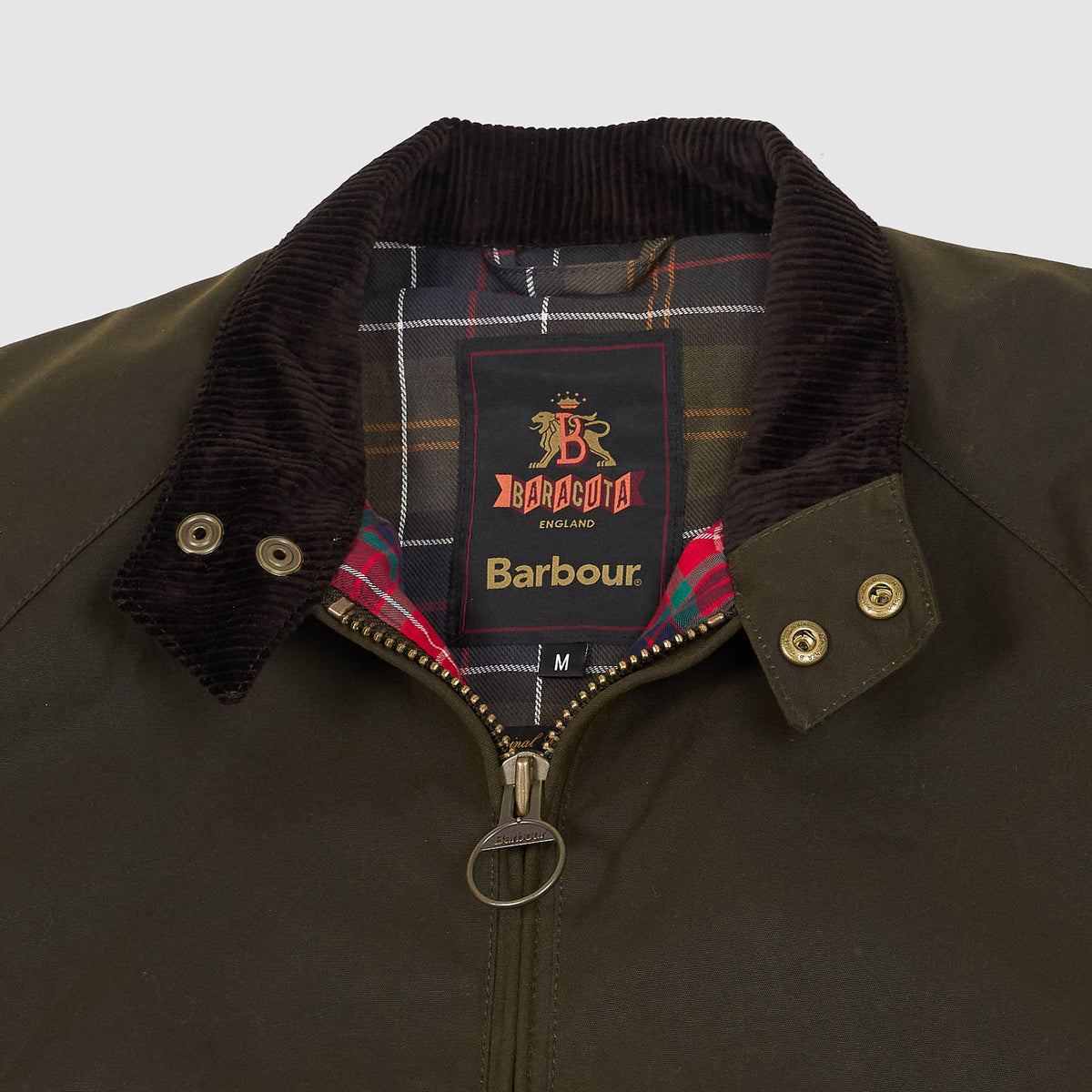 Baracuta x Barbour Porton Wax Jacket