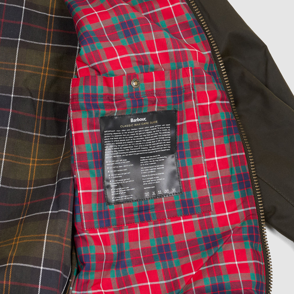 Baracuta x Barbour Porton Wax Jacket