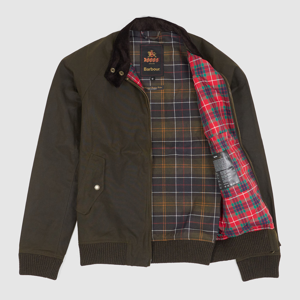 Baracuta x Barbour Porton Wax Jacket