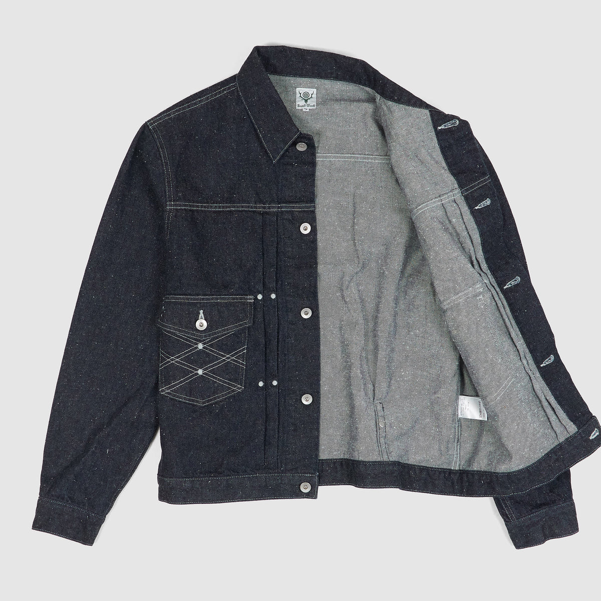 South2 West8 13oz Denim Type 2 Trucker Jacket