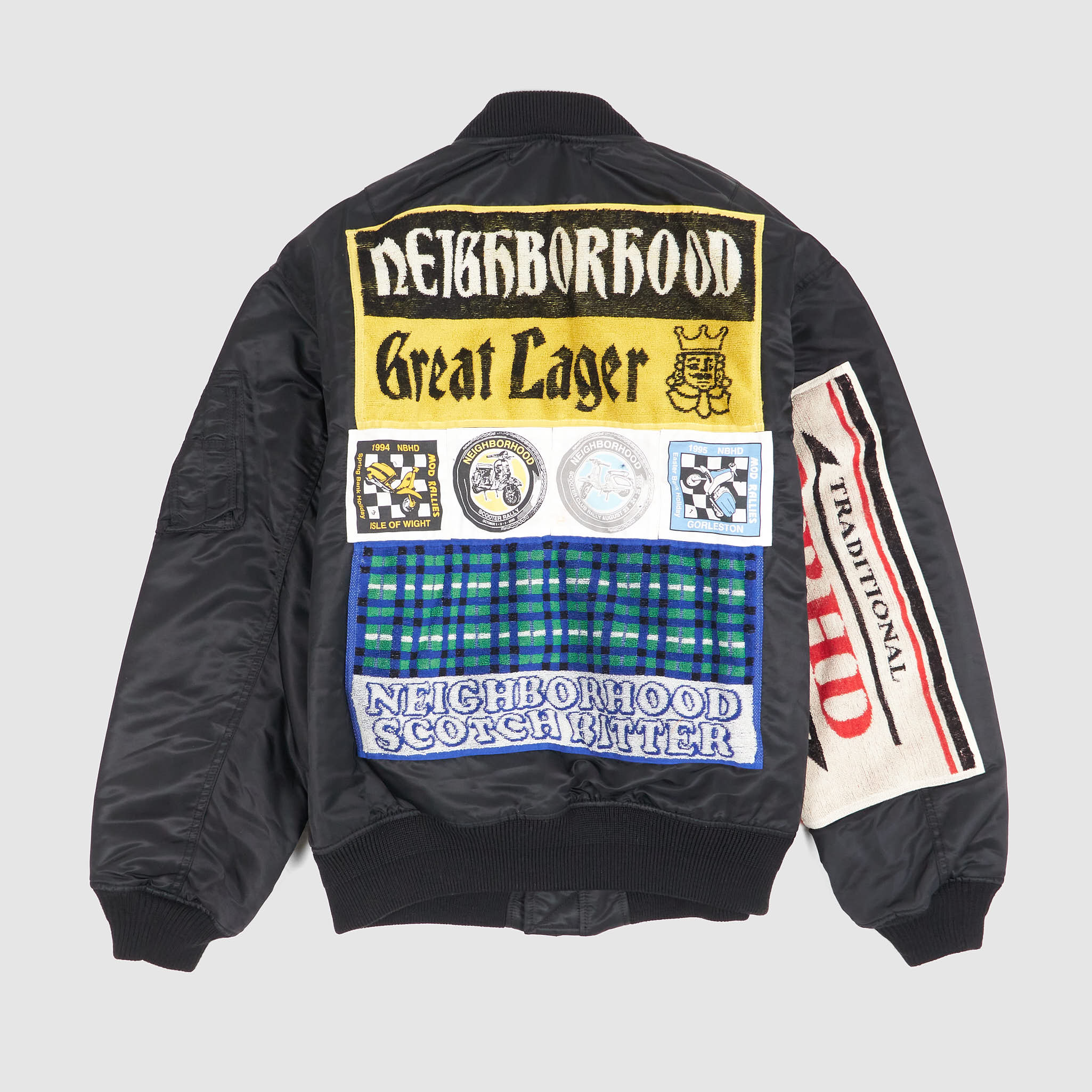 Neighborhood MA-1 Mod Flight Jacket - DeeCee style