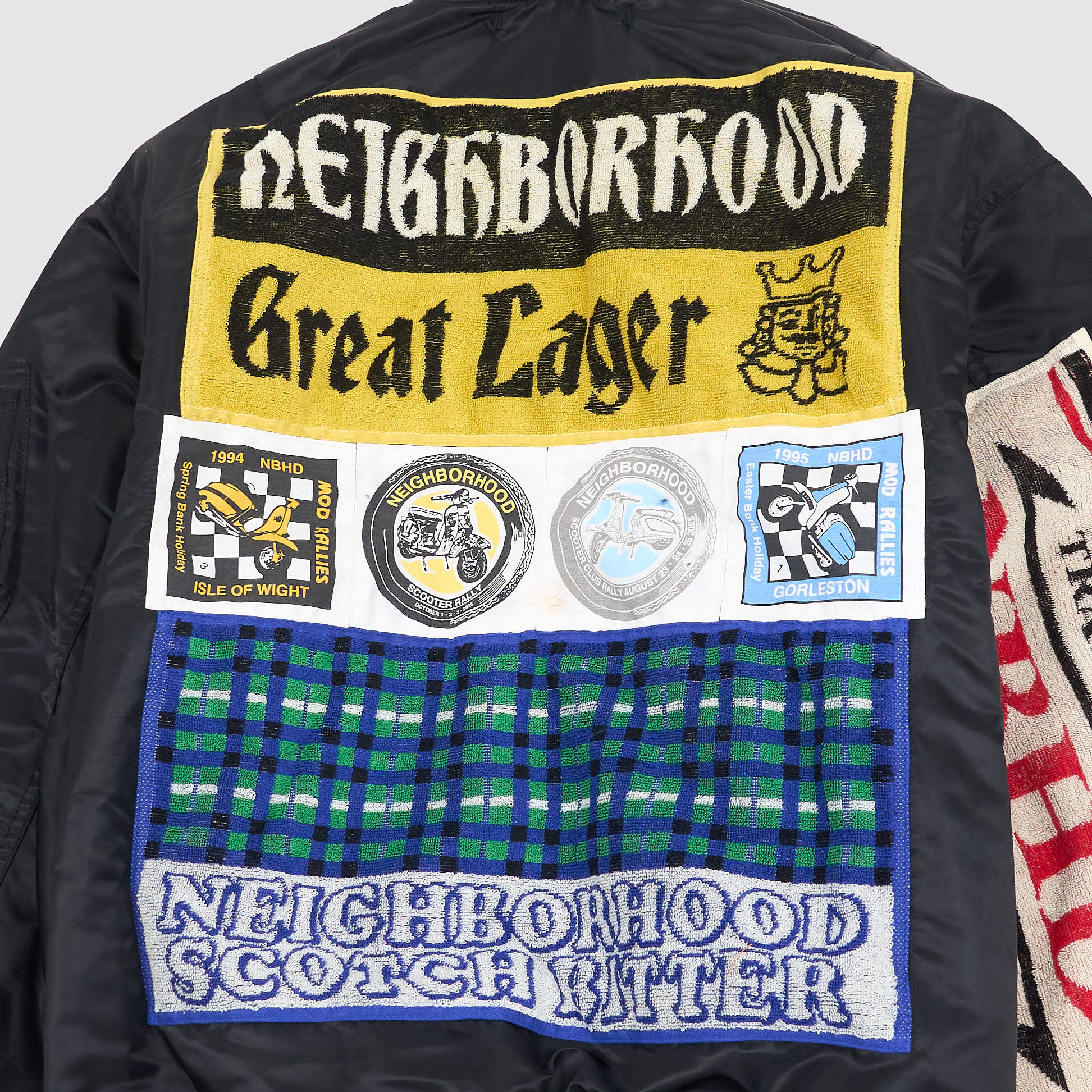 Neighborhood MA-1 Mod Flight Jacket - DeeCee style