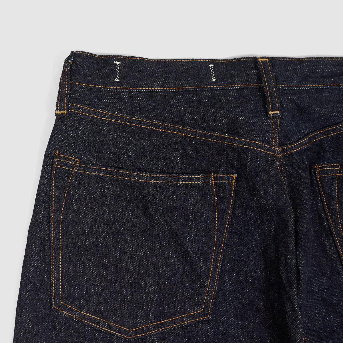 Kapital 5-Pocket 14oz Denim Monkey TH Straight Jeans