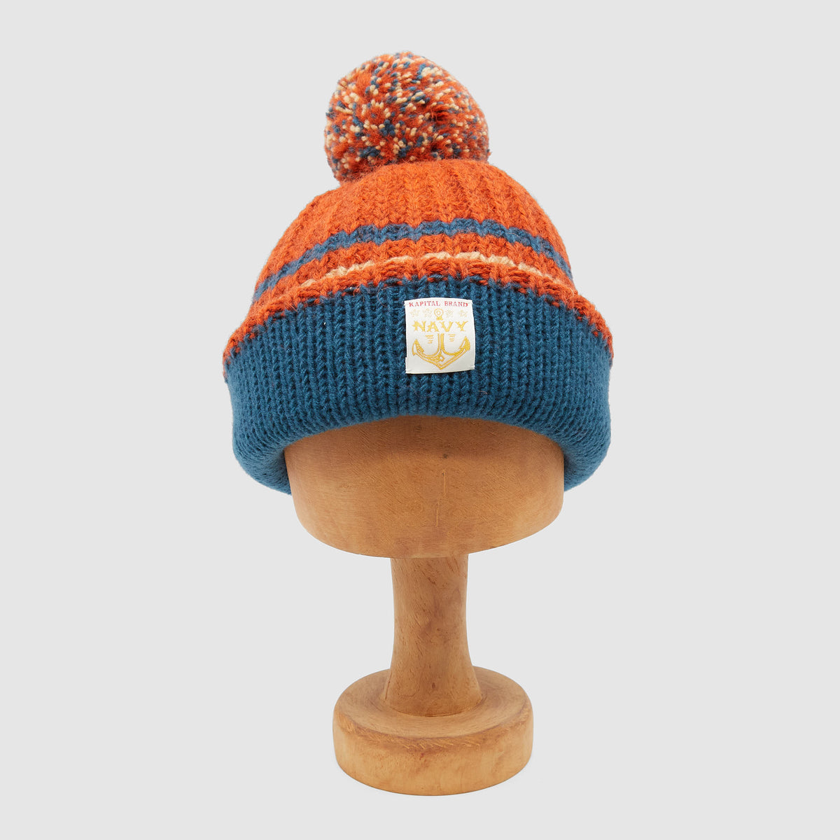 Kapital 3G Wool Cable Knit Beanie