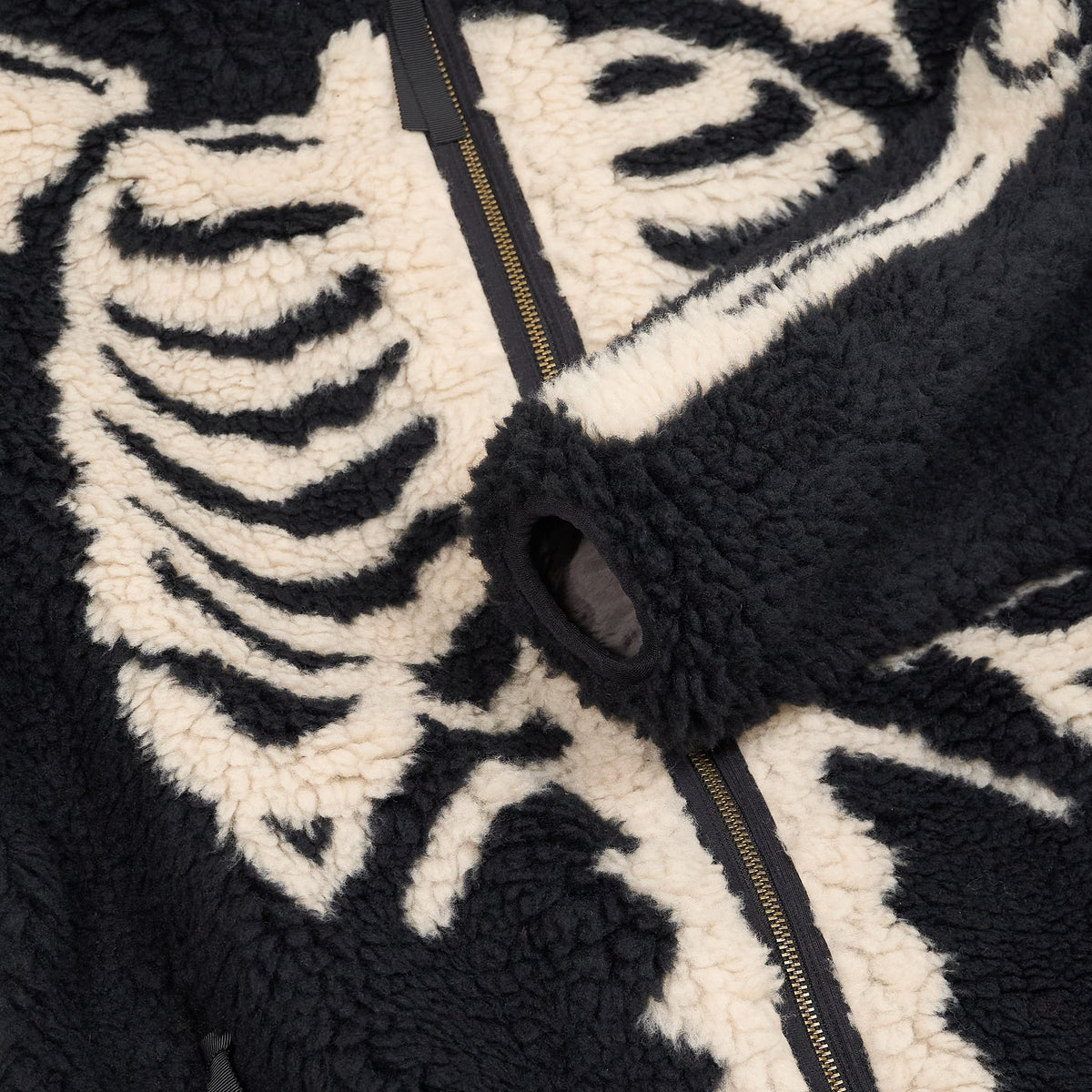 Kapital Bone Boa Reversible Fleece Jacket