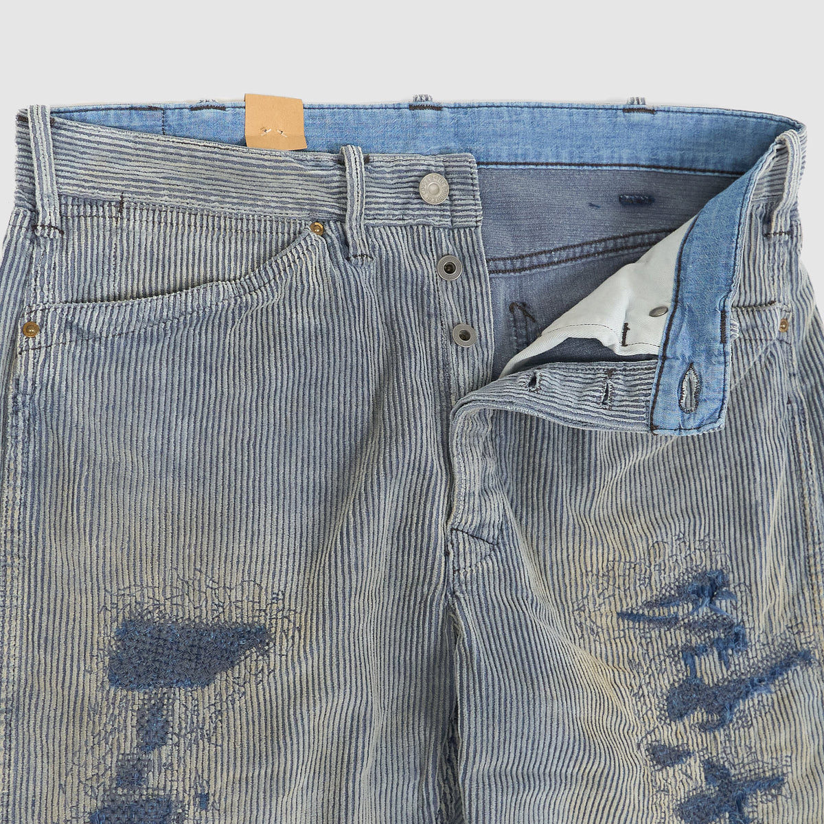 Double RL Repaired Heavy Washed Corduroy Pant