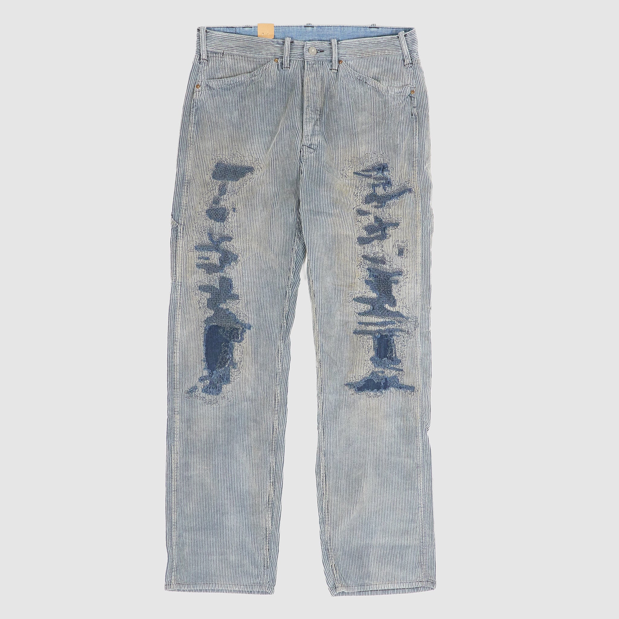 RRL Repaired Corduroy Pants 太畝 ダメージ加工 リペアード