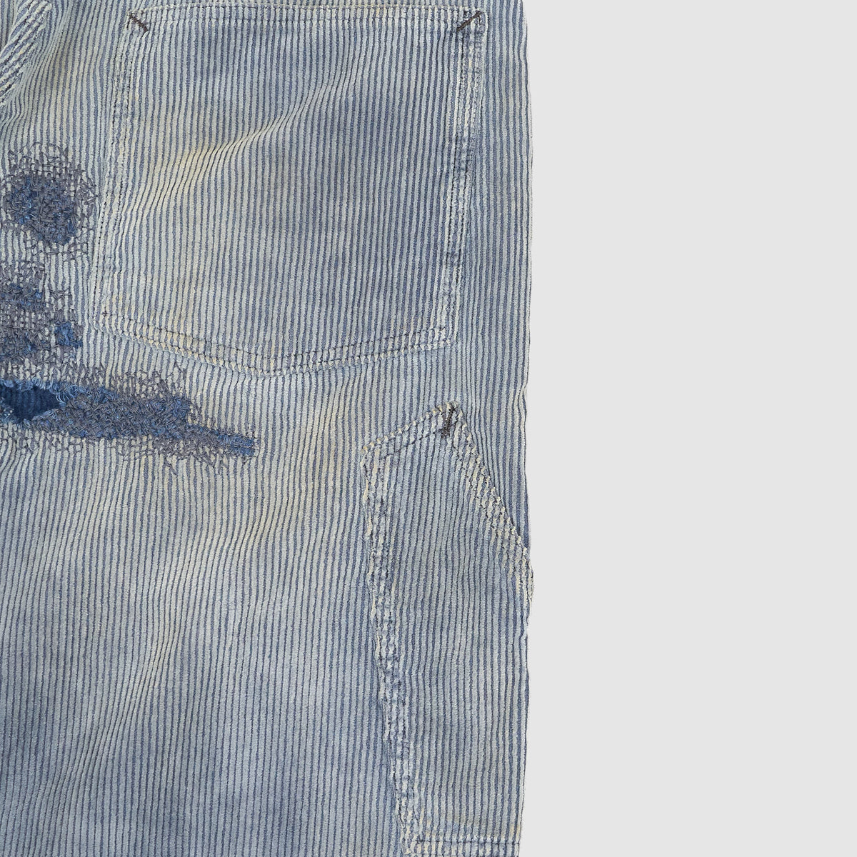 Double RL Repaired Heavy Washed Corduroy Pant