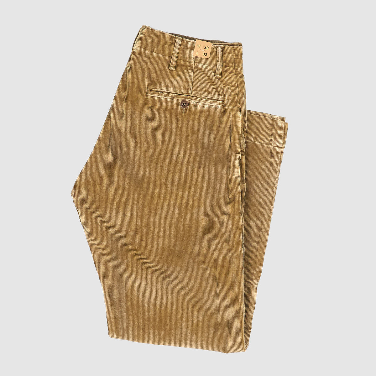 Double RL Corduroy Field Chino Pants w/ Repairs