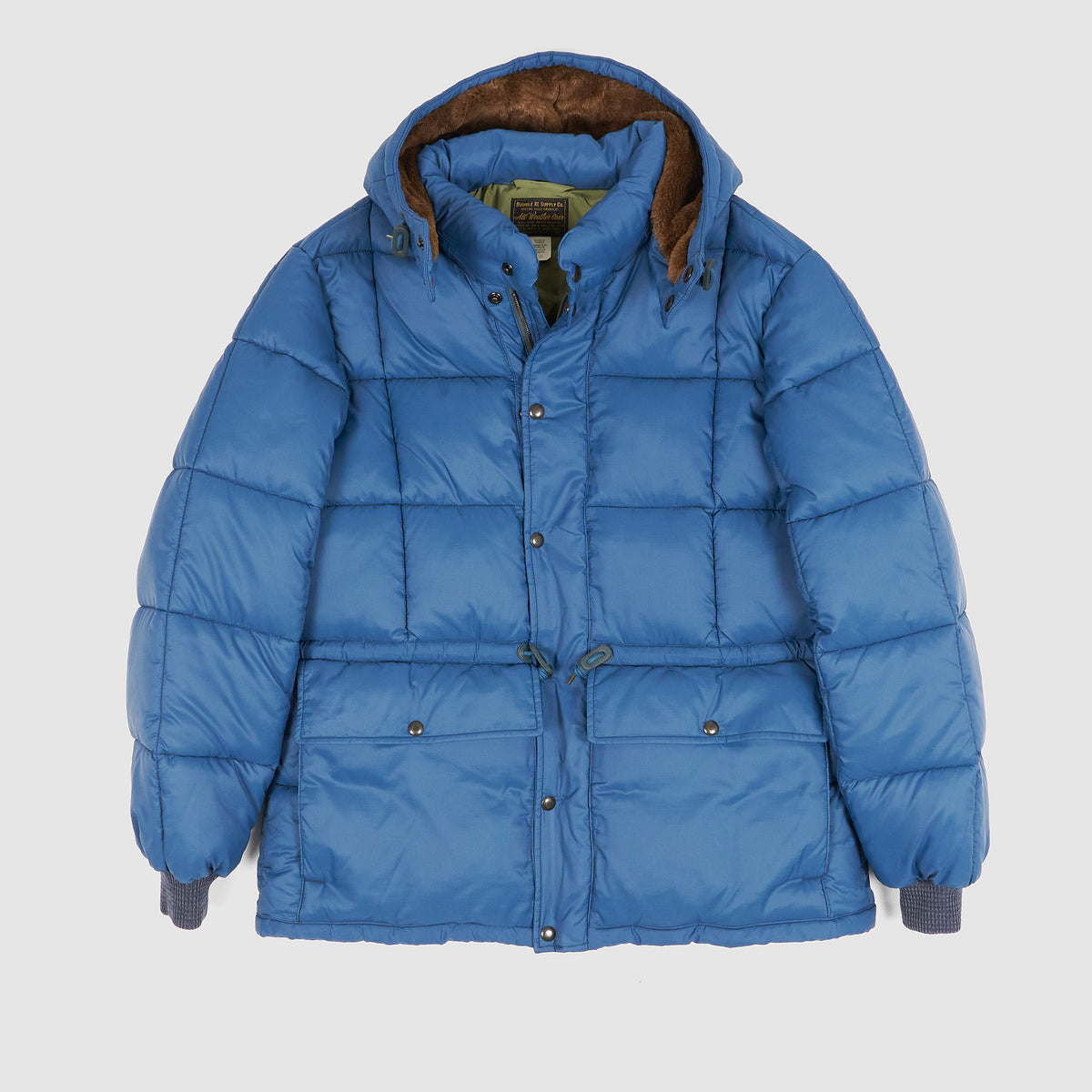Double RL Quilted Ripstop Jacket with Detachable Hood