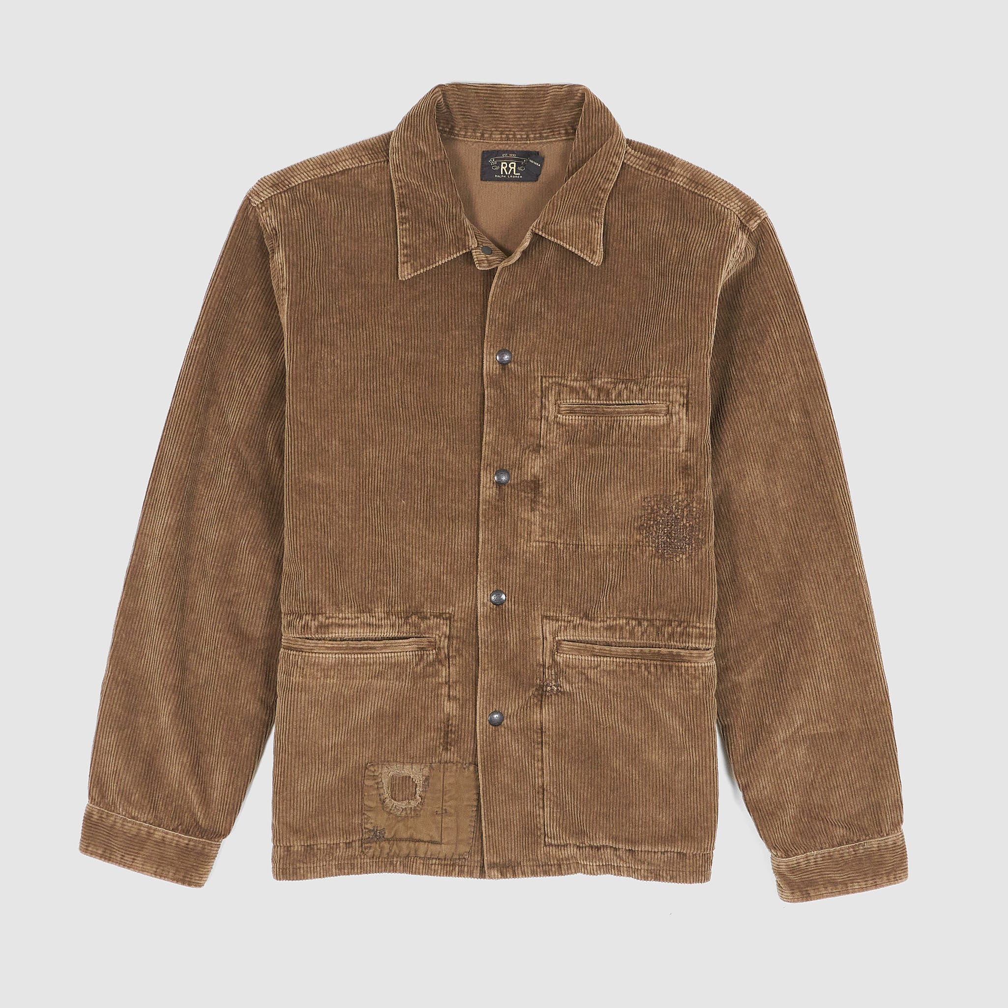 トップス RRL corduroy Best Double RL Eastwood Corduroy Overshirt Jacket - DeeCee style