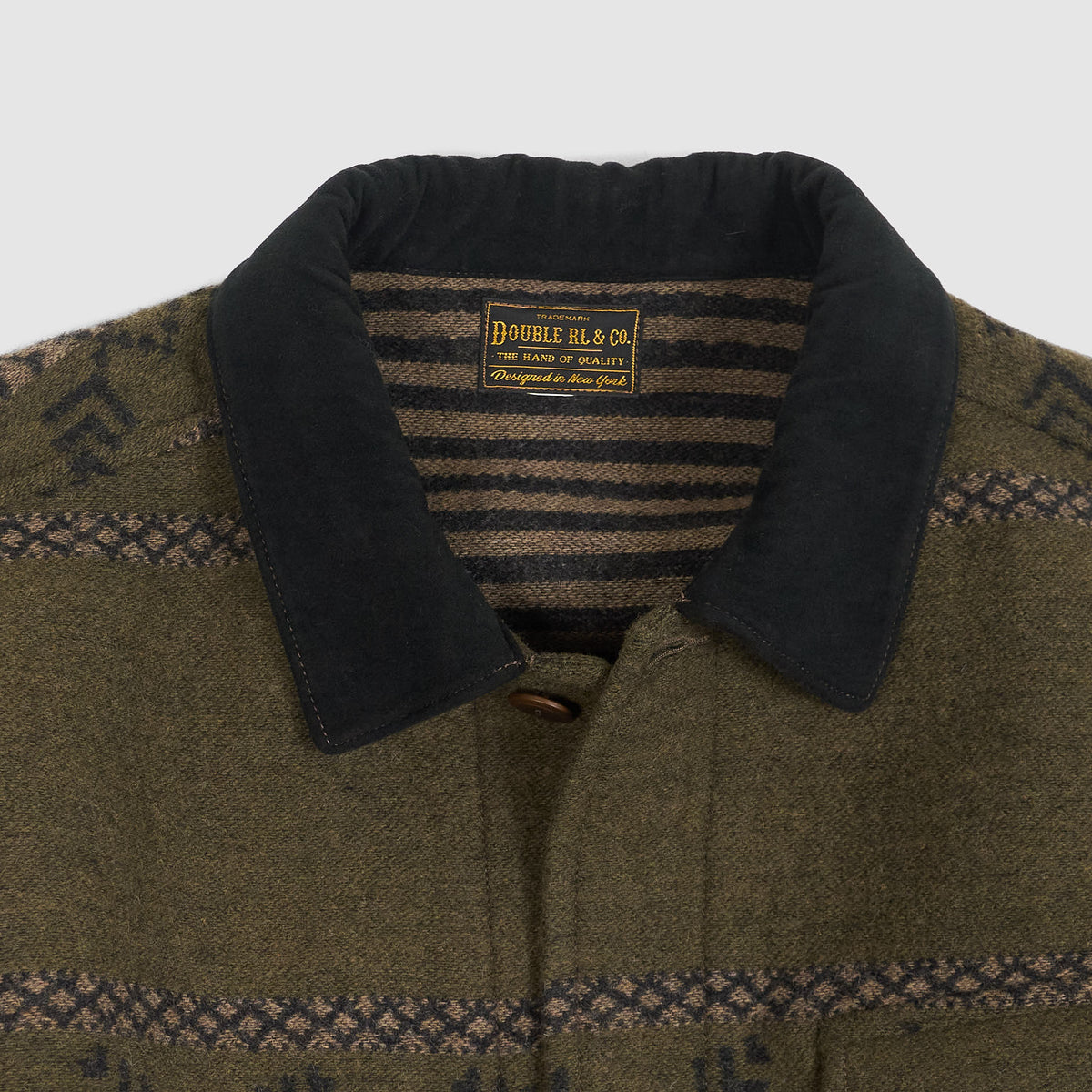 Double RL Double-Faced Overshirt Jacket