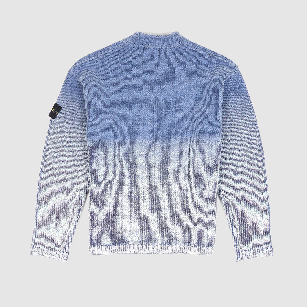 Stone Island Sprayed Knitted Chenille Turtle Neck Jumper