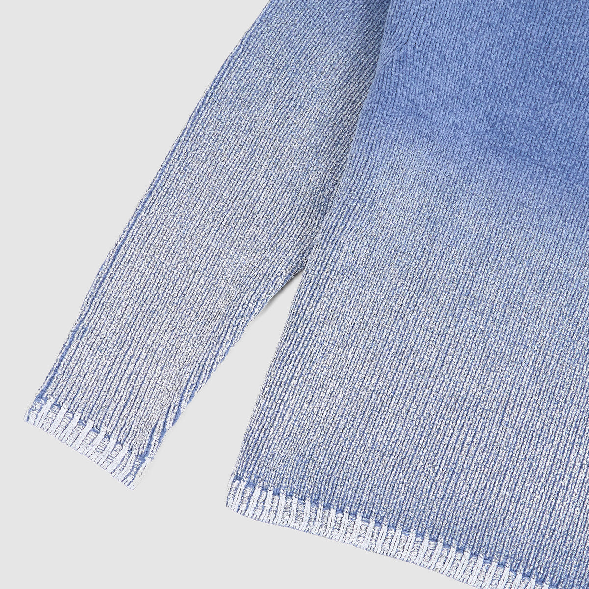 Stone Island Sprayed Knitted Chenille Turtle Neck Jumper