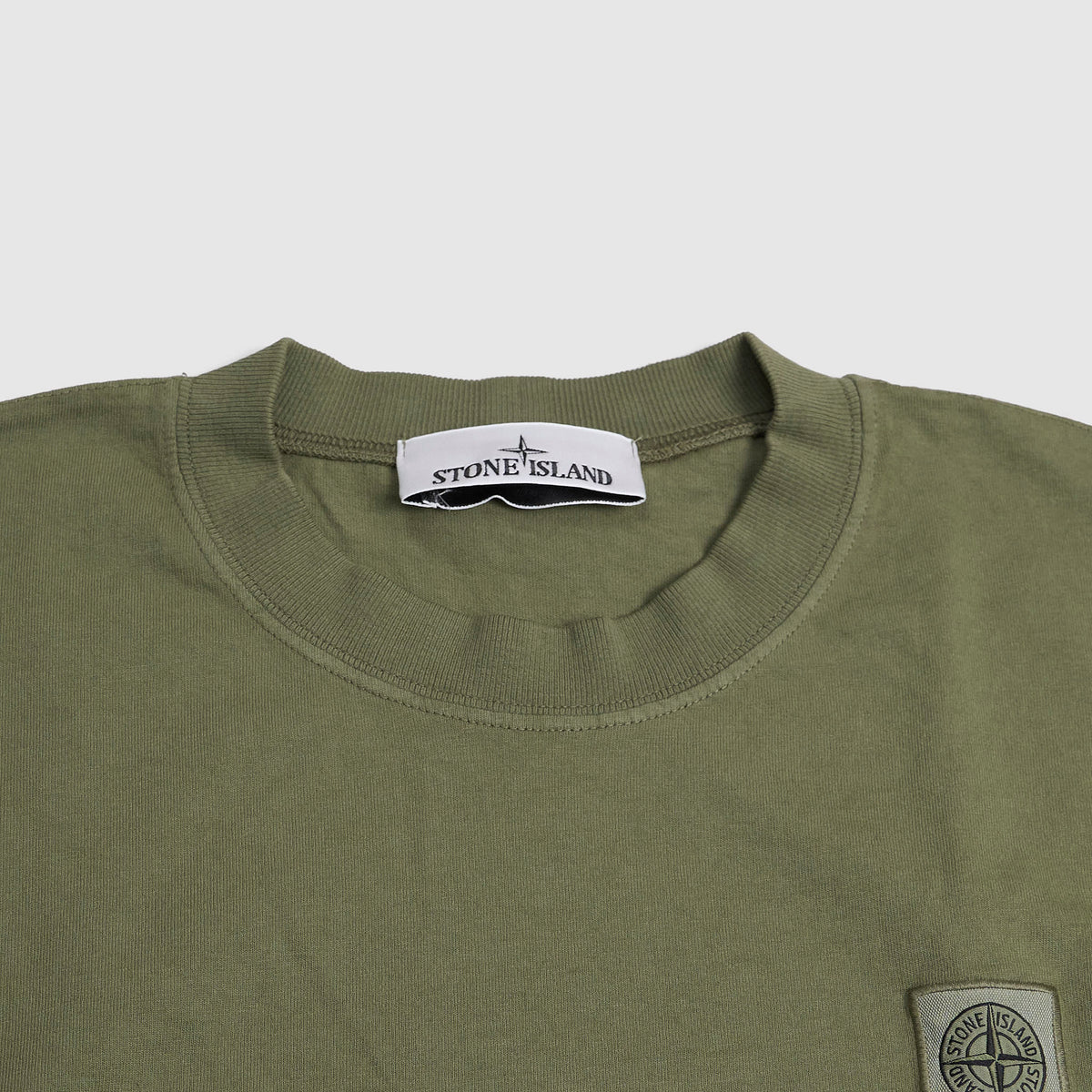 Stone Island Crew Neck Small Logo T-Shirt