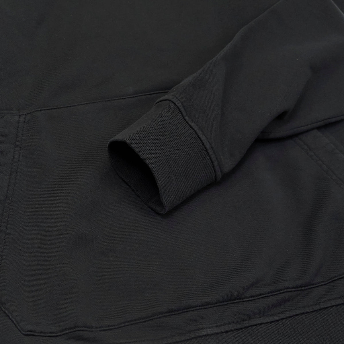 Stone Island Plain Hoodie Sweatshirt