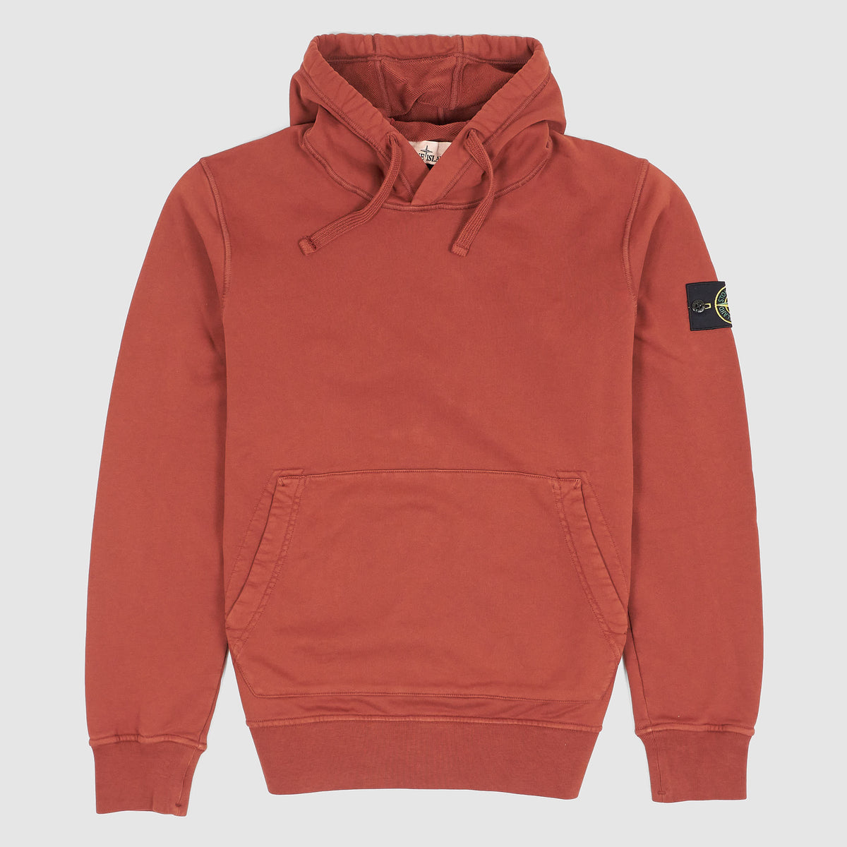 Stone Island Plain Hoodie Sweatshirt