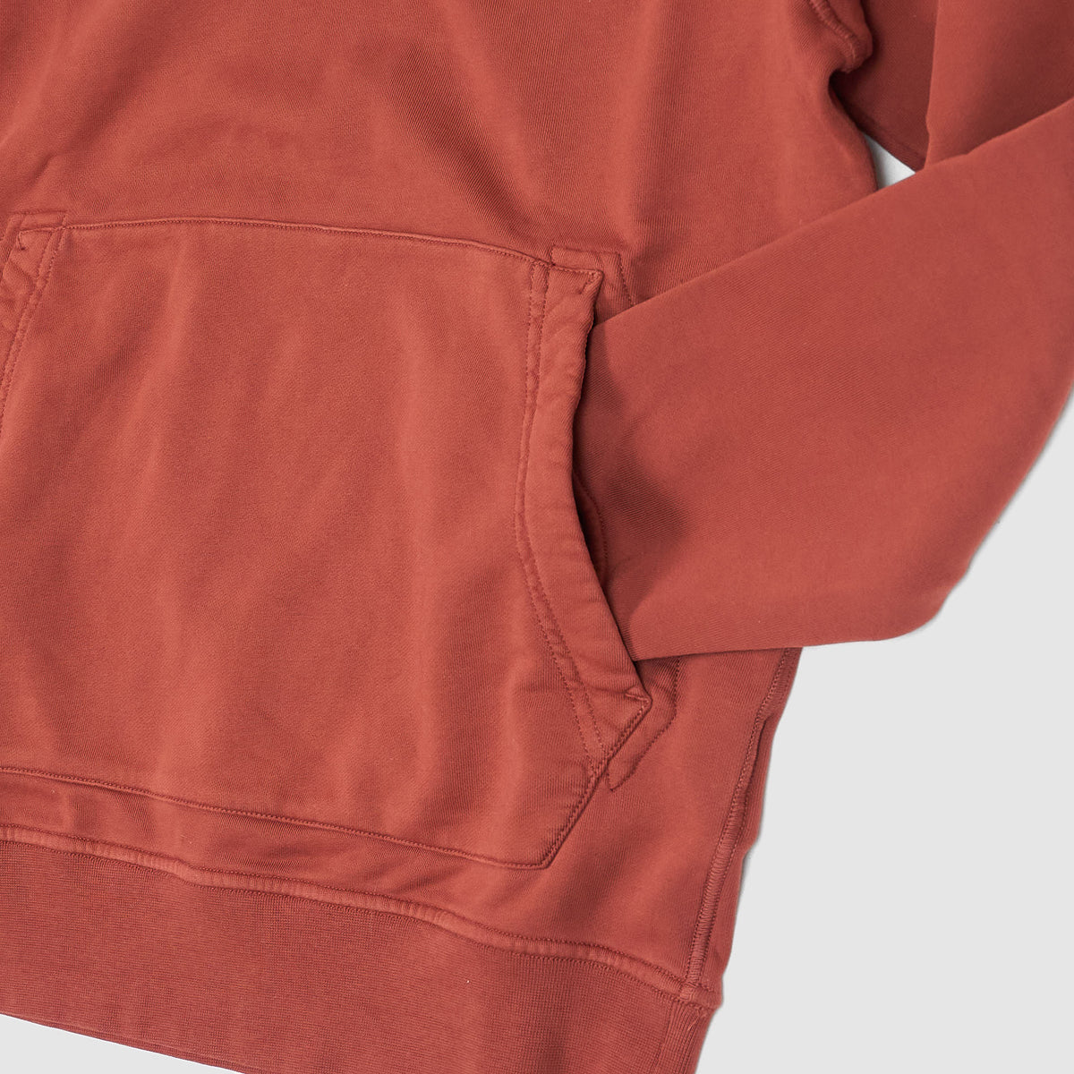 Stone Island Plain Hoodie Sweatshirt