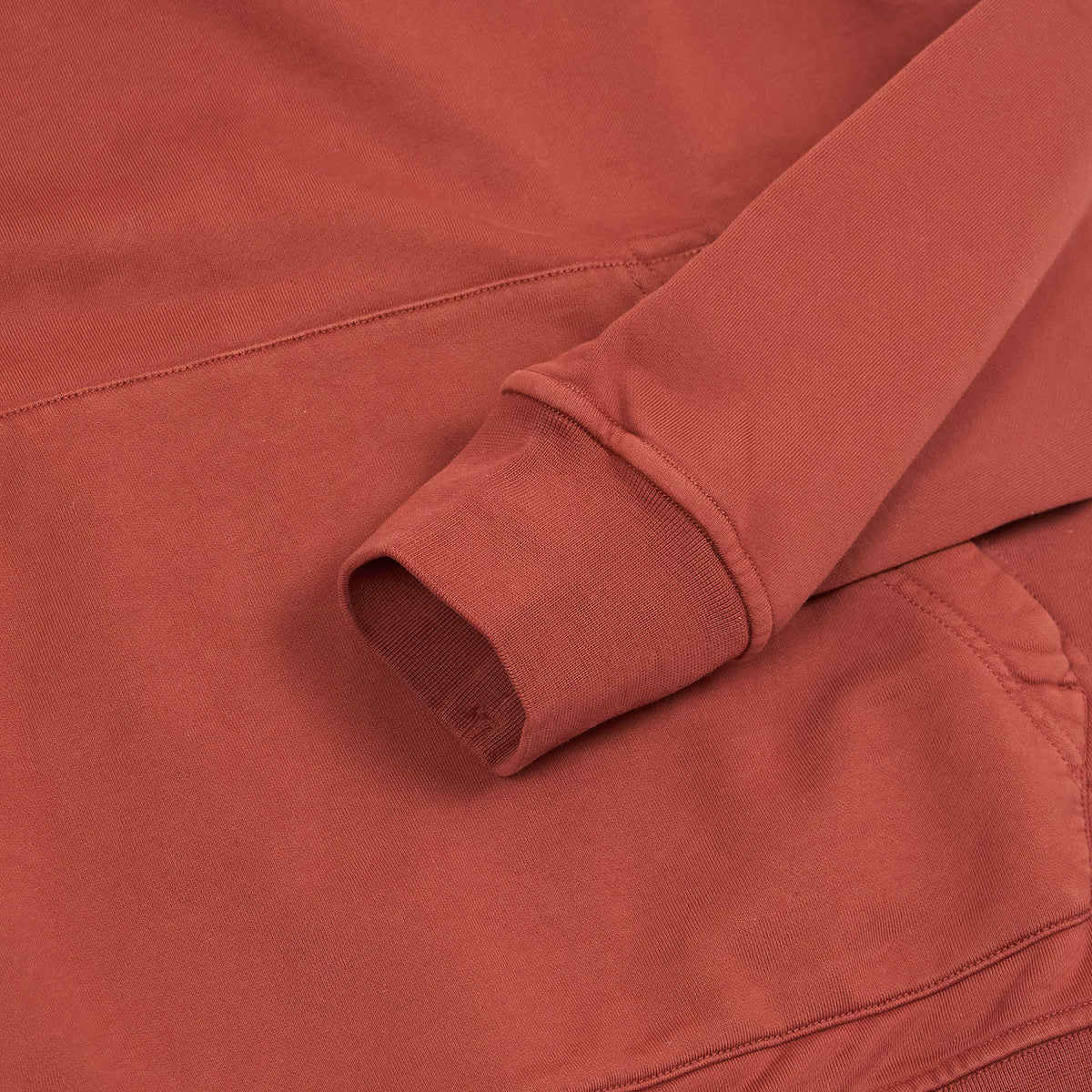 Stone Island Plain Hoodie Sweatshirt