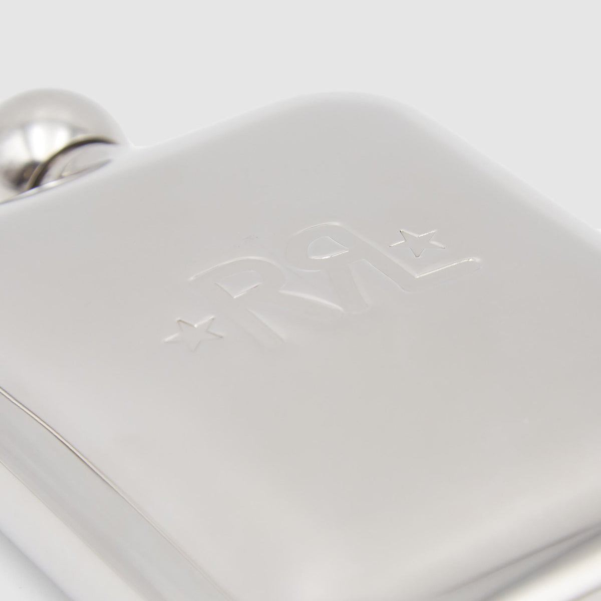 Double RL Leather Flask