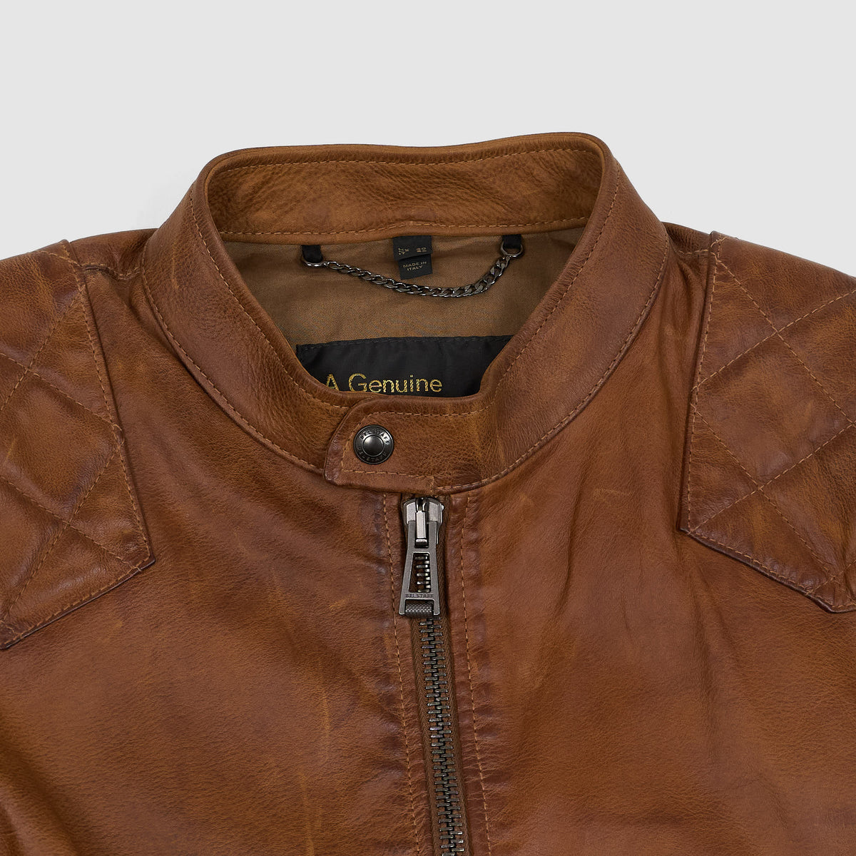 Belstaff Legacy Outlaw Cafe Racer Leather Jacket