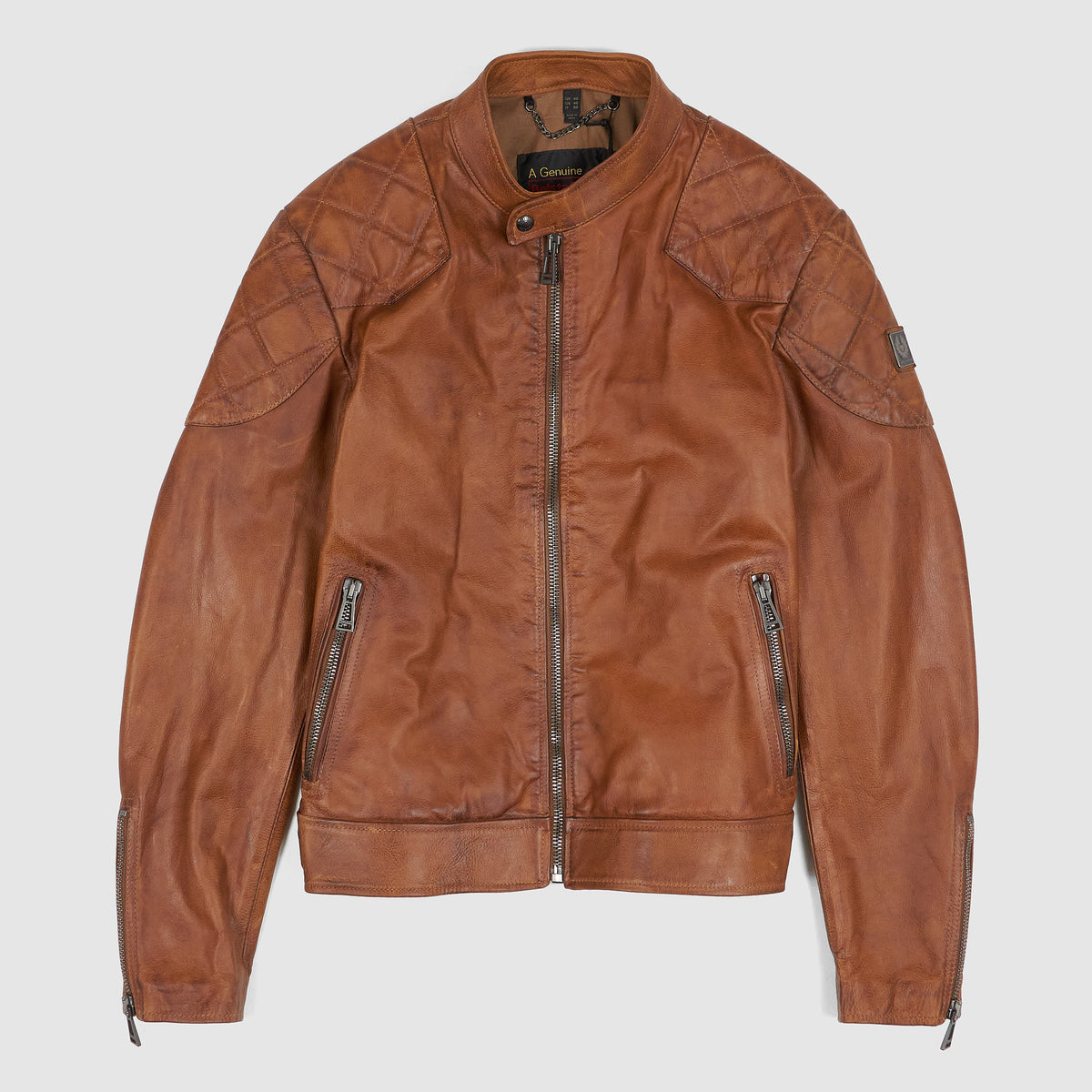 Belstaff Legacy Outlaw Cafe Racer Leather Jacket