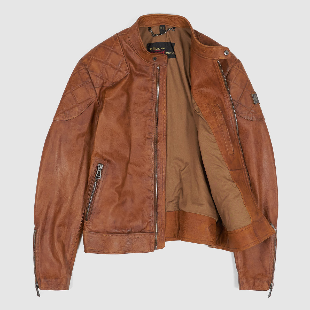 Belstaff Legacy Outlaw Cafe Racer Leather Jacket