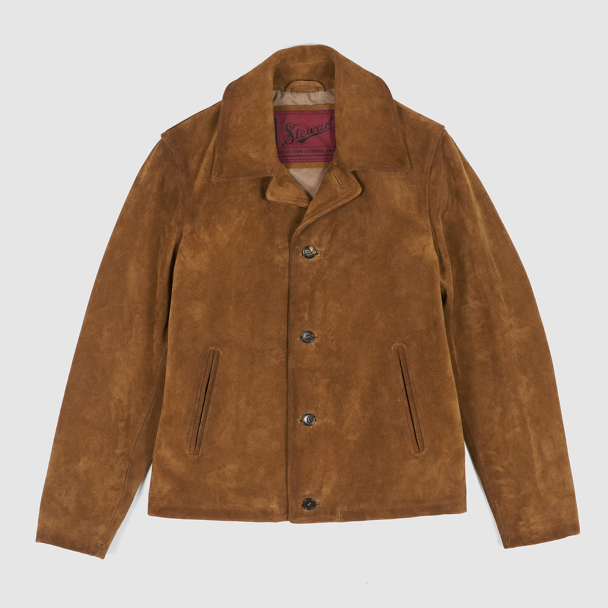 Stewart Rough Suede Car Jacket