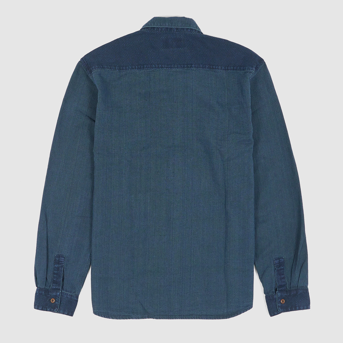 KRM Hidden Stripe Indigo Shirt