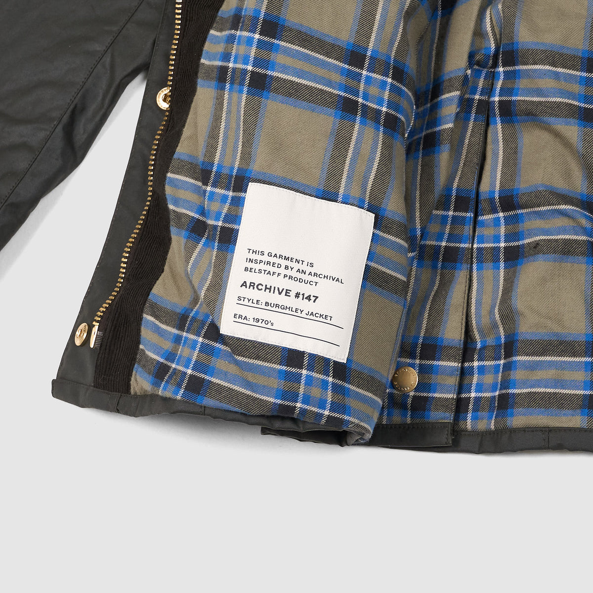 Belstaff Ladies Waxed Cotton Burghley Jacket