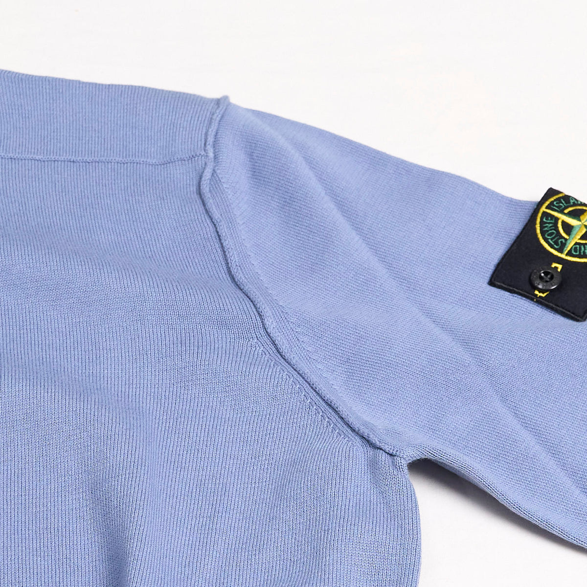 Stone Island Light Knitted Cotton Crew Neck Pullover