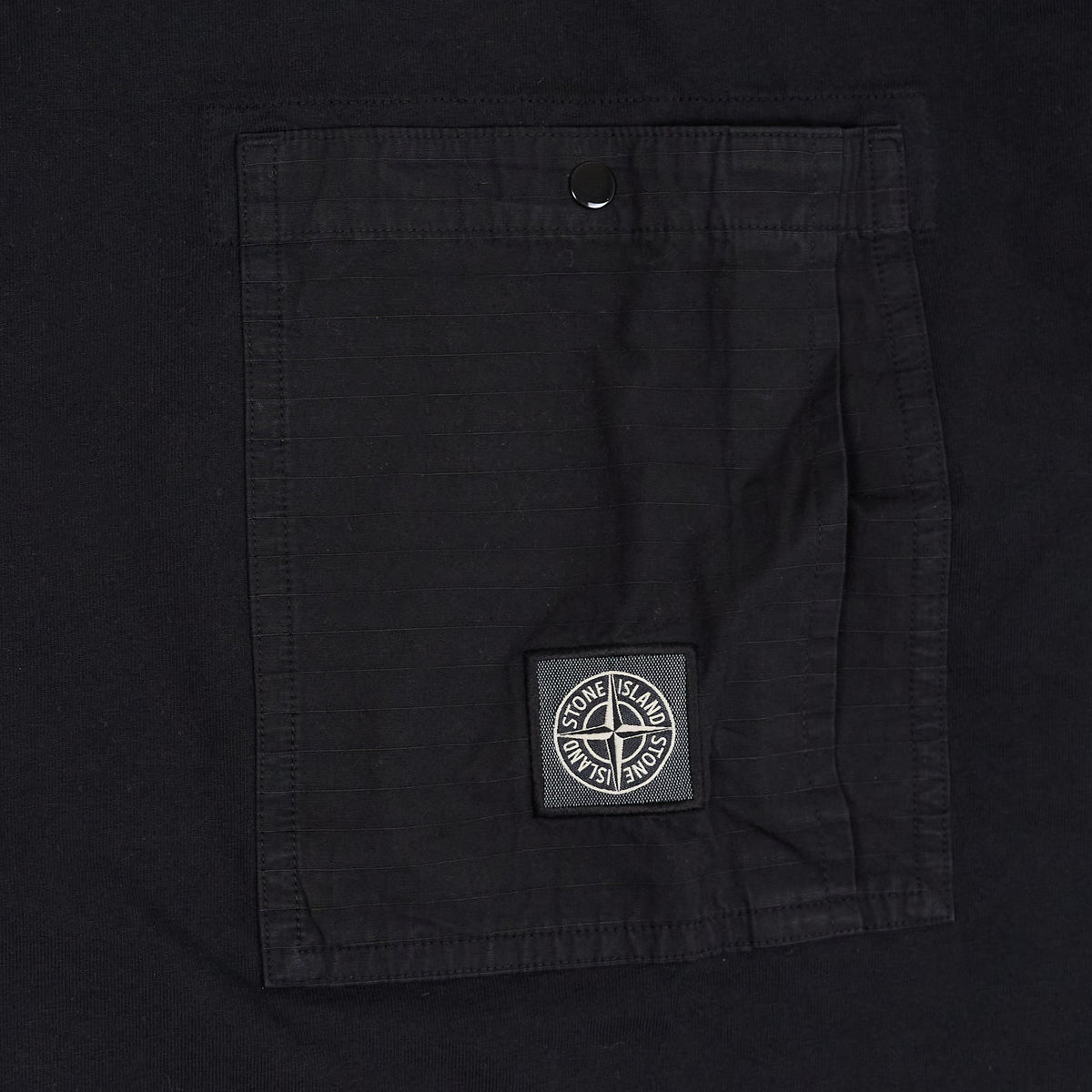 Stone Island Crew Neck Big Pocket Small Logo T-Shirt