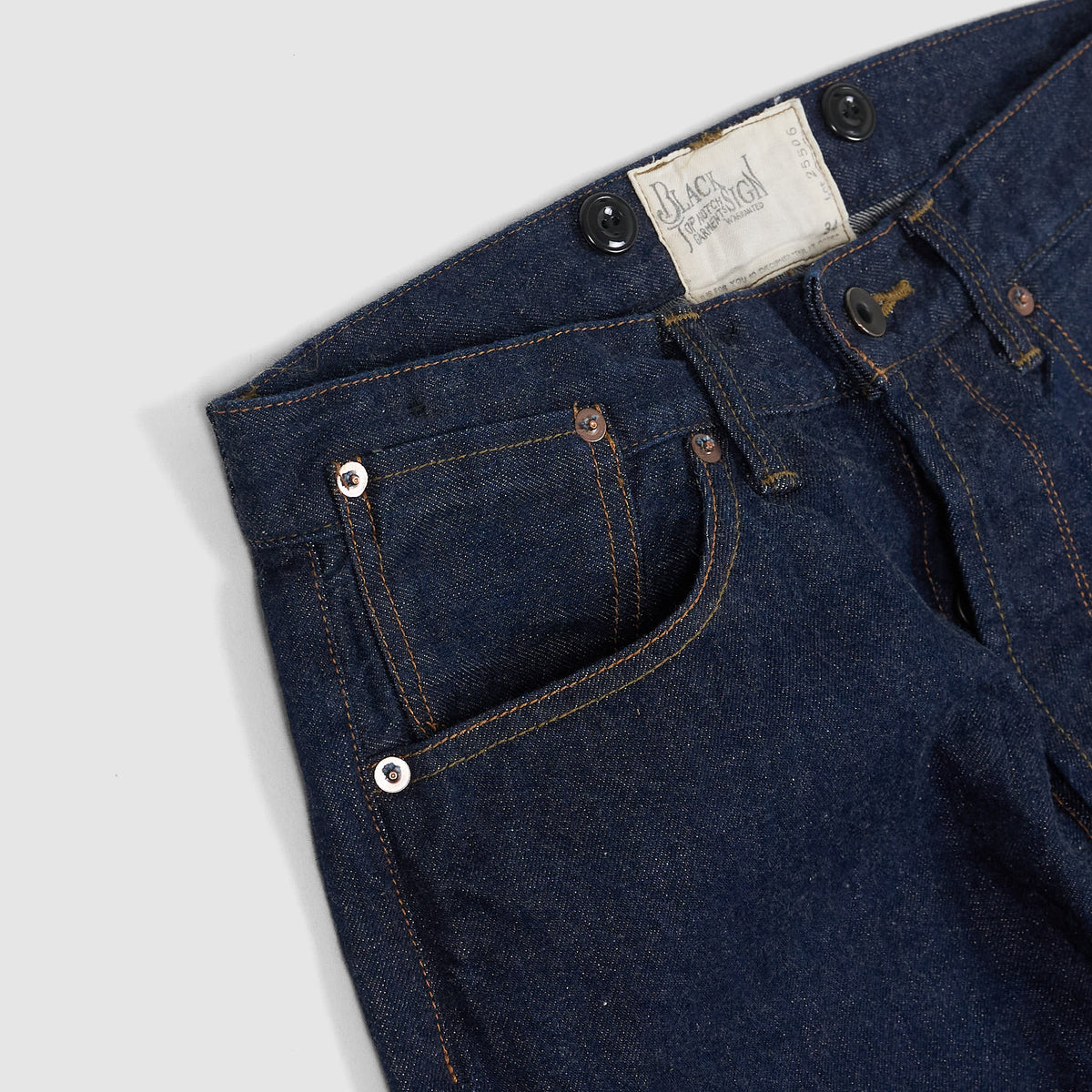 Black Sign 1920s 9oz. Death Valley Waist Pant