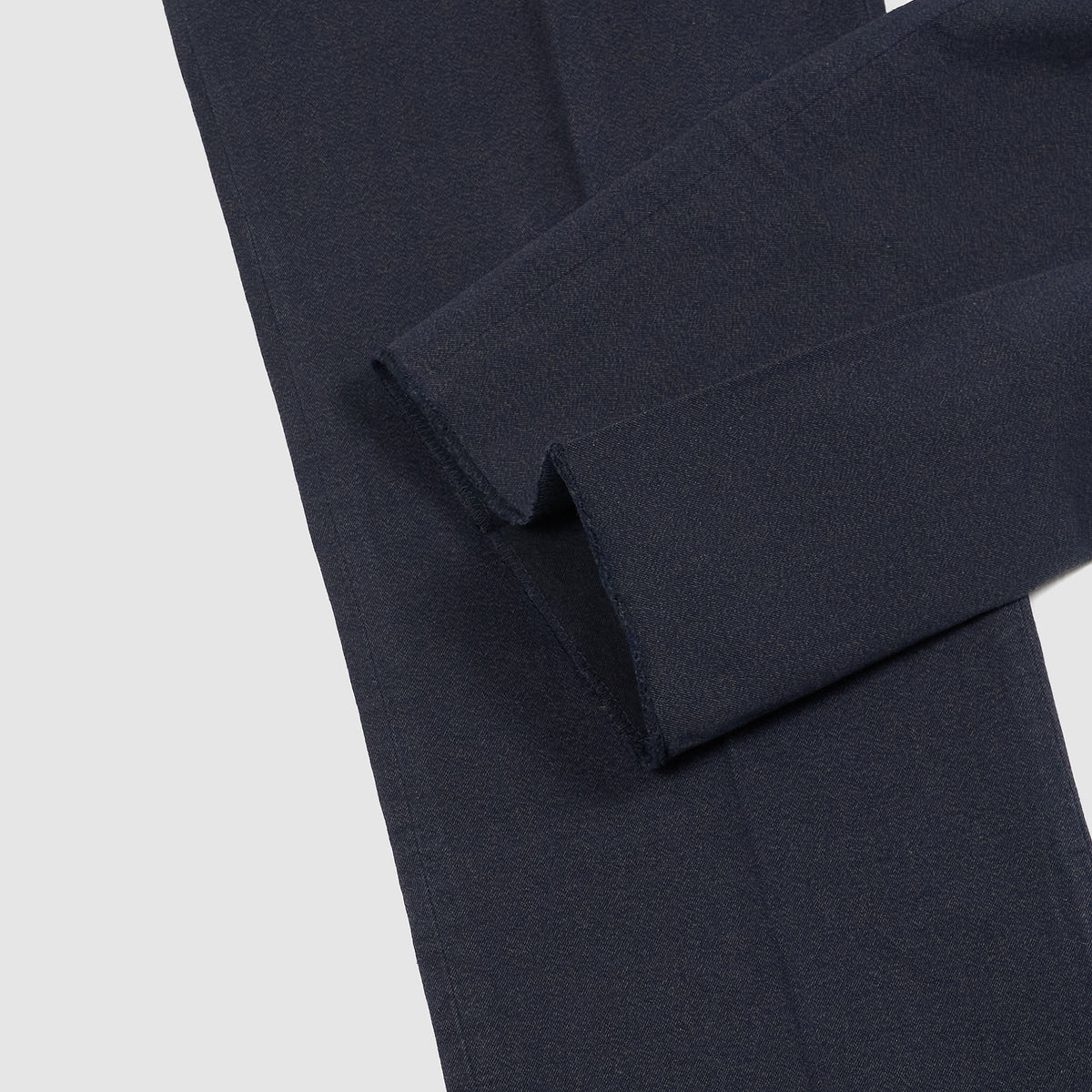 Black Sign Mock Twist Yarn Officer Pant