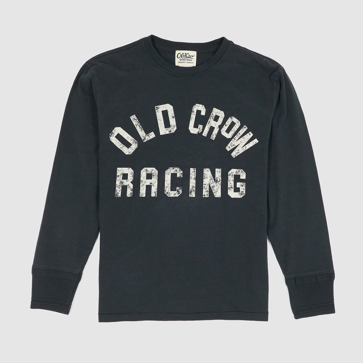 Old Crow Speed Shop by Glad Hand & Co. Racing Long Sleeve T-Shirt
