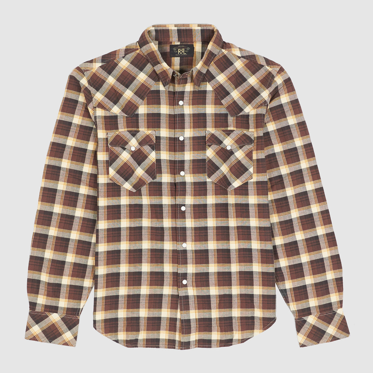 Double RL Buffalo Western Long Sleeve Shirt