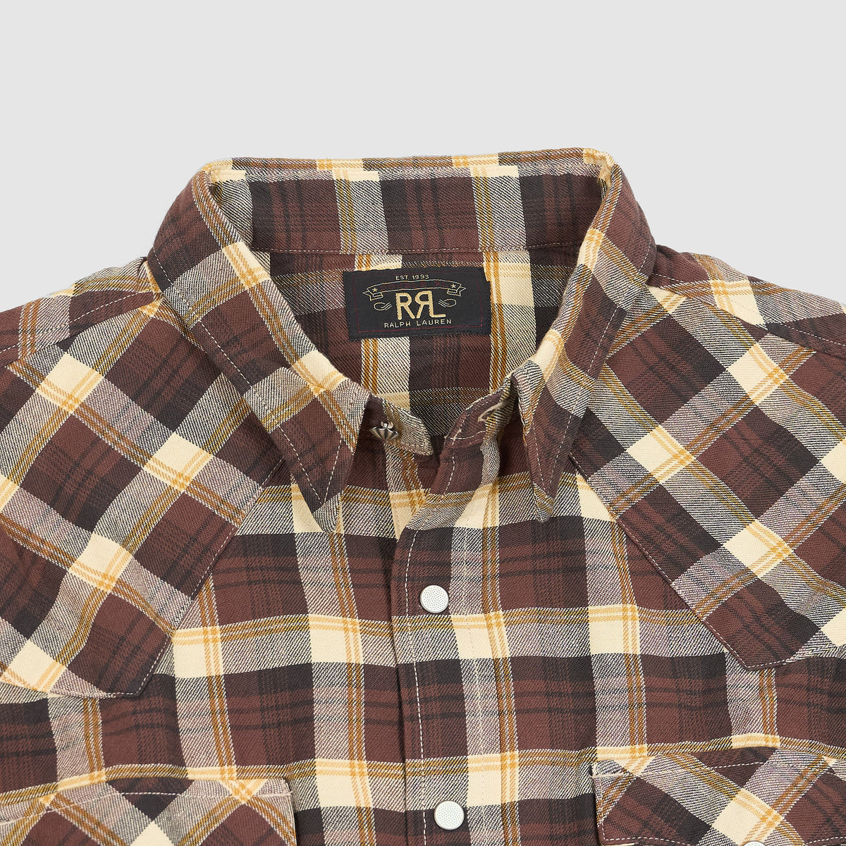 Double RL Buffalo Western Long Sleeve Shirt