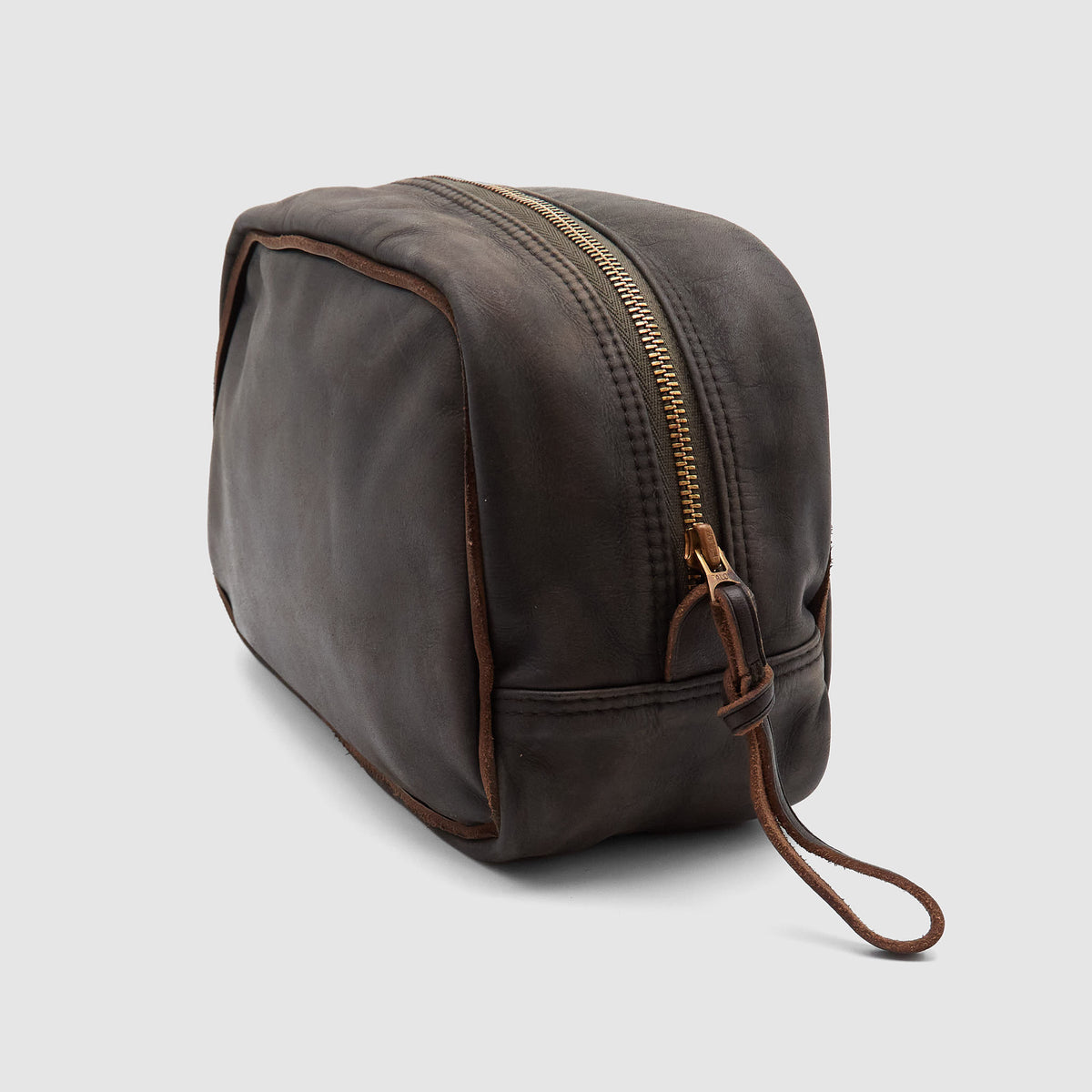 Double RL Buffalo Leather Travel Case