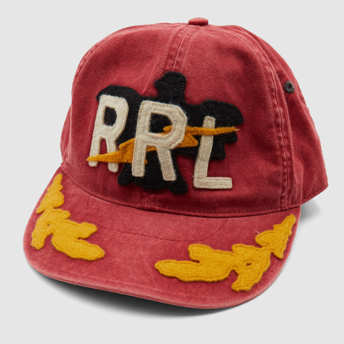 Double RL Lightning Eagle Ball Cap