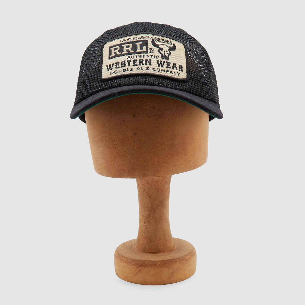Double RL Full Mesh Western Wear Trucker Cap
