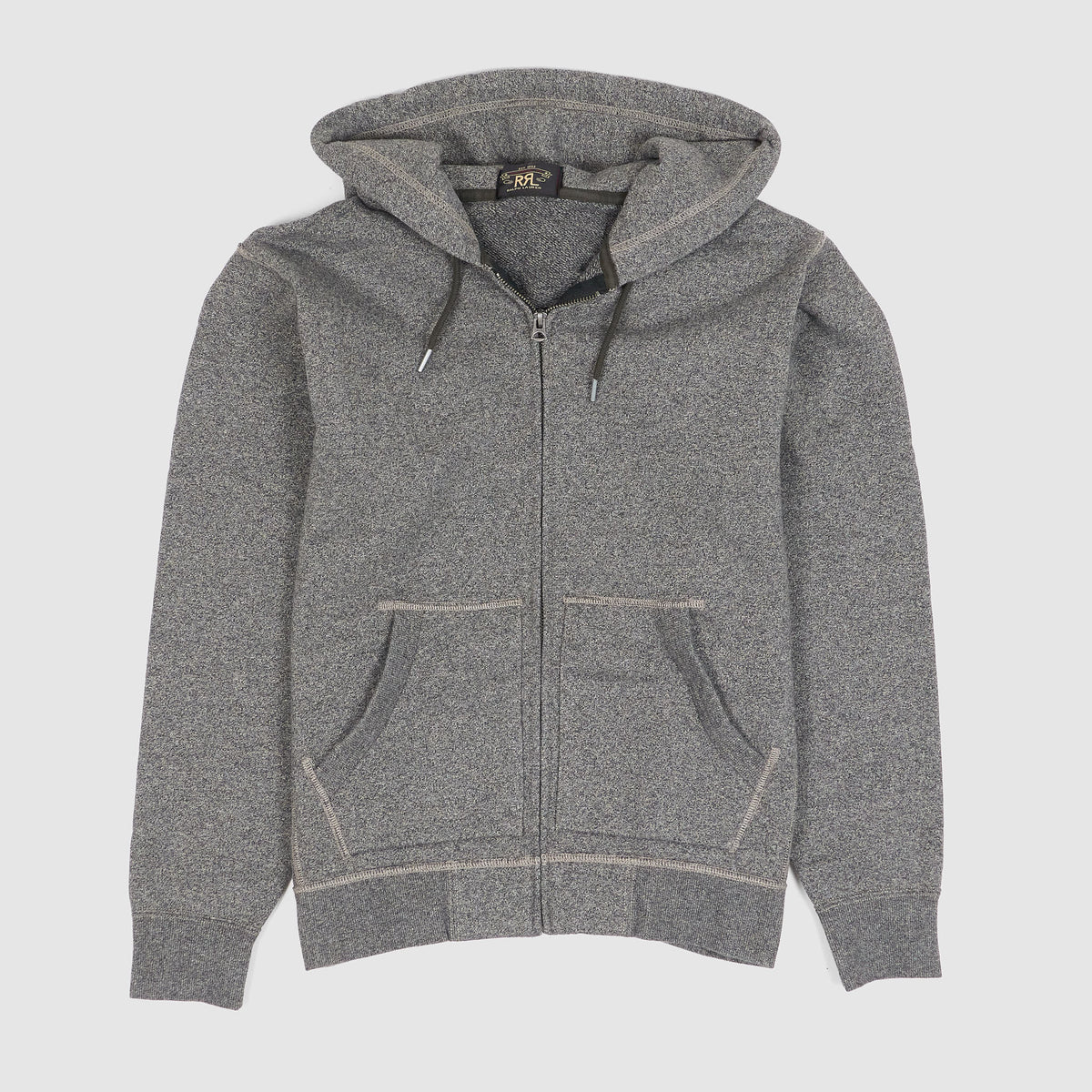 Double RL French Terry Full-Zip Hoodie