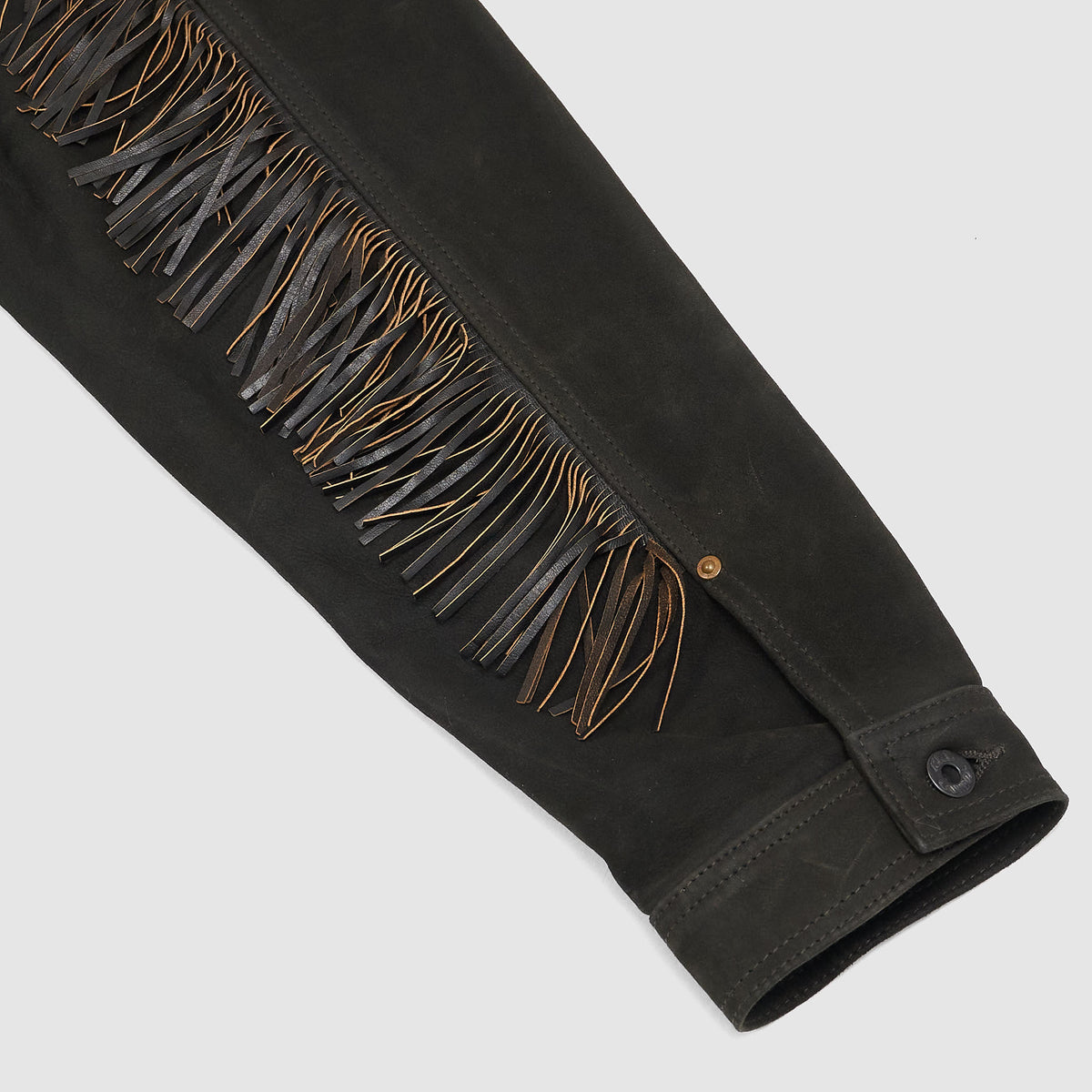 Double RL Suede Vintage inspired Western Leather Jacket