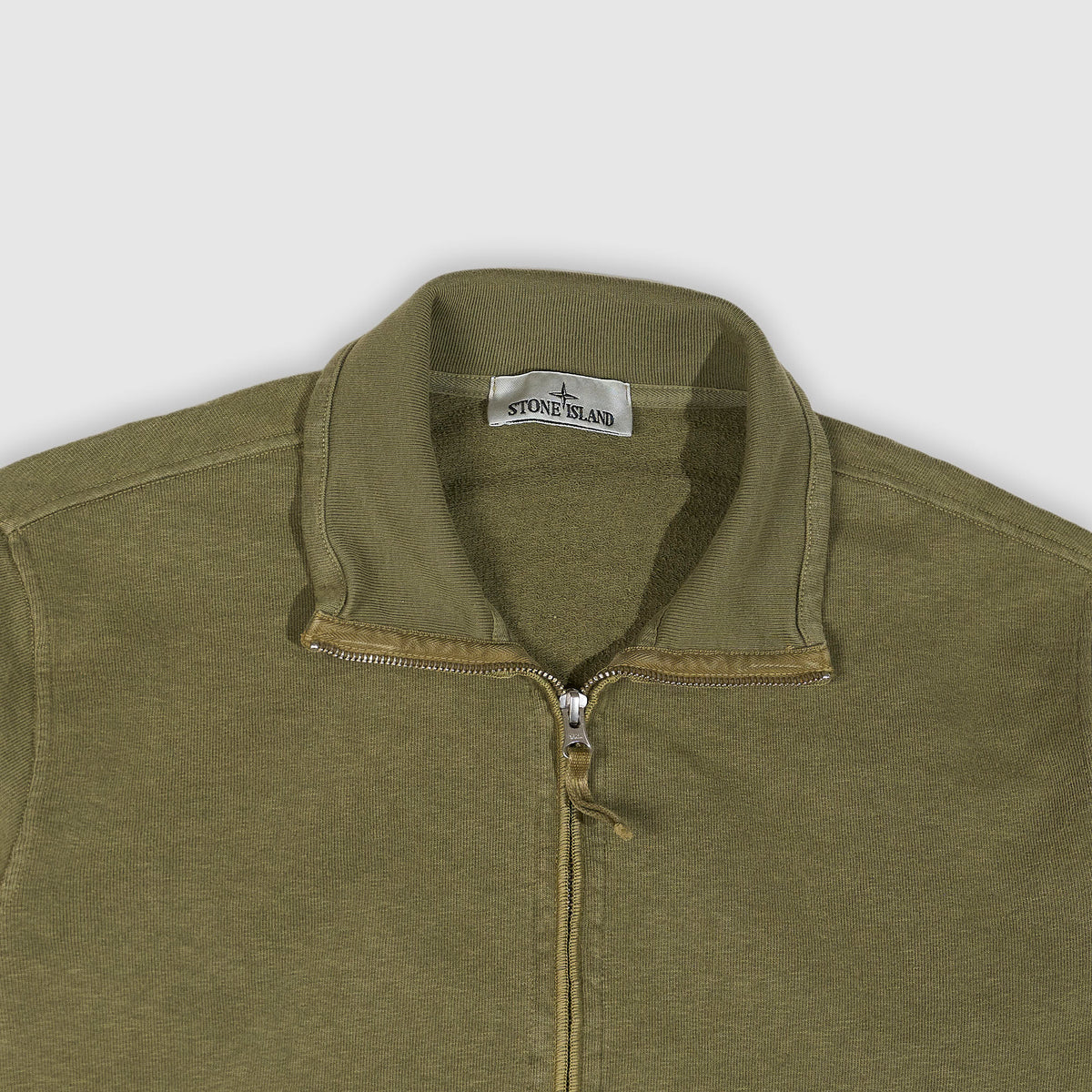 Stone Island Knitted Full Zip Sweater