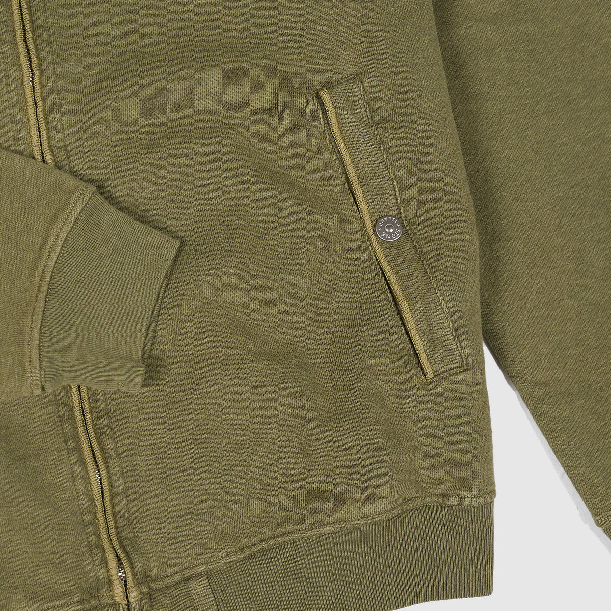 Stone Island Knitted Full Zip Sweater