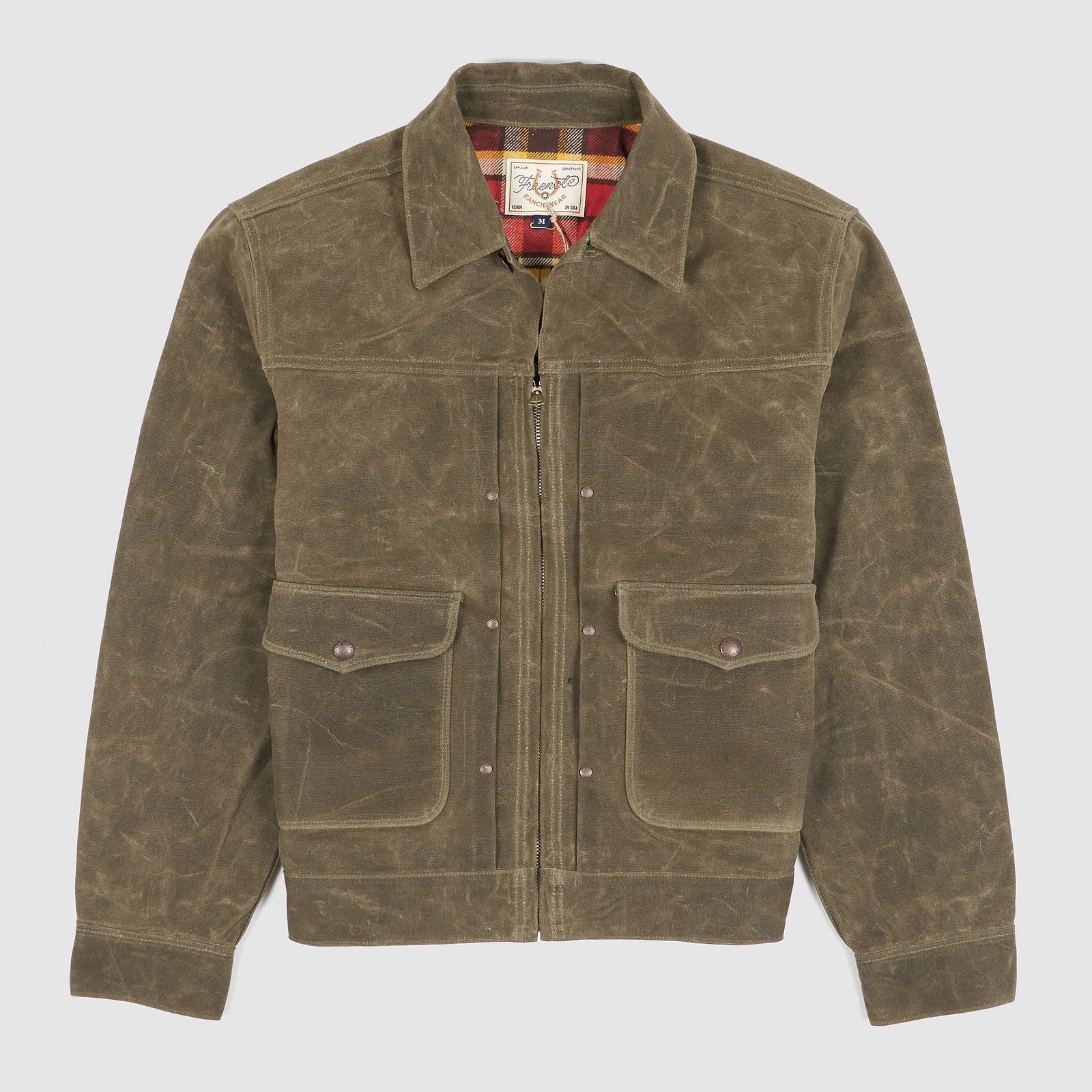 Freenote Waxed Short Cowboy Faro Jacket