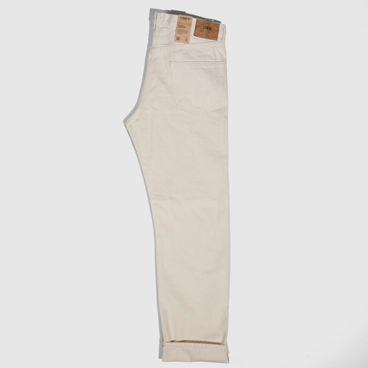 Edwin 5-Pocket Straight Natural Jeans