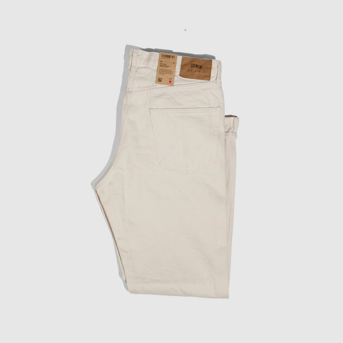 Edwin 5-Pocket Straight Natural Jeans