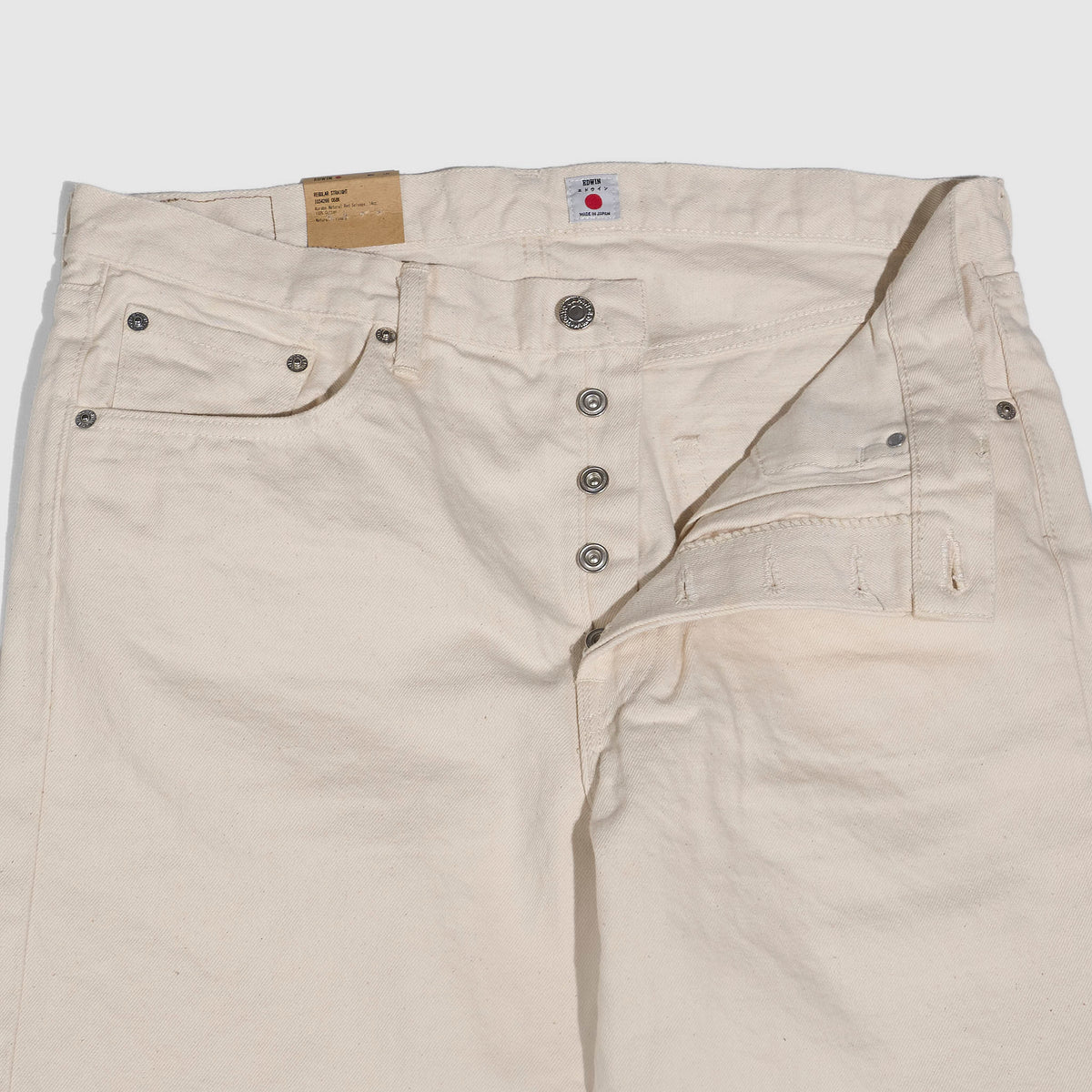 Edwin 5-Pocket Straight Natural Jeans